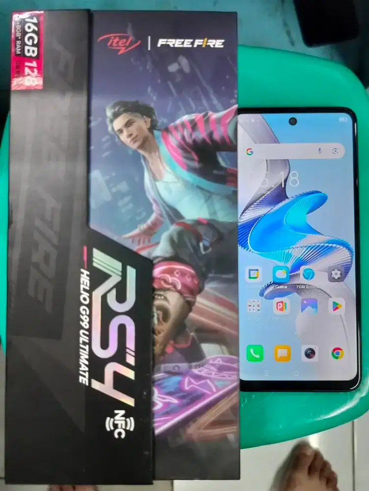 ITEL RS4 8+8/128Gb FULLSETT