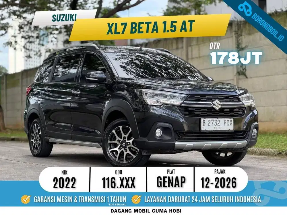 XL7 Beta 1.5 AT 2022 Hitam
