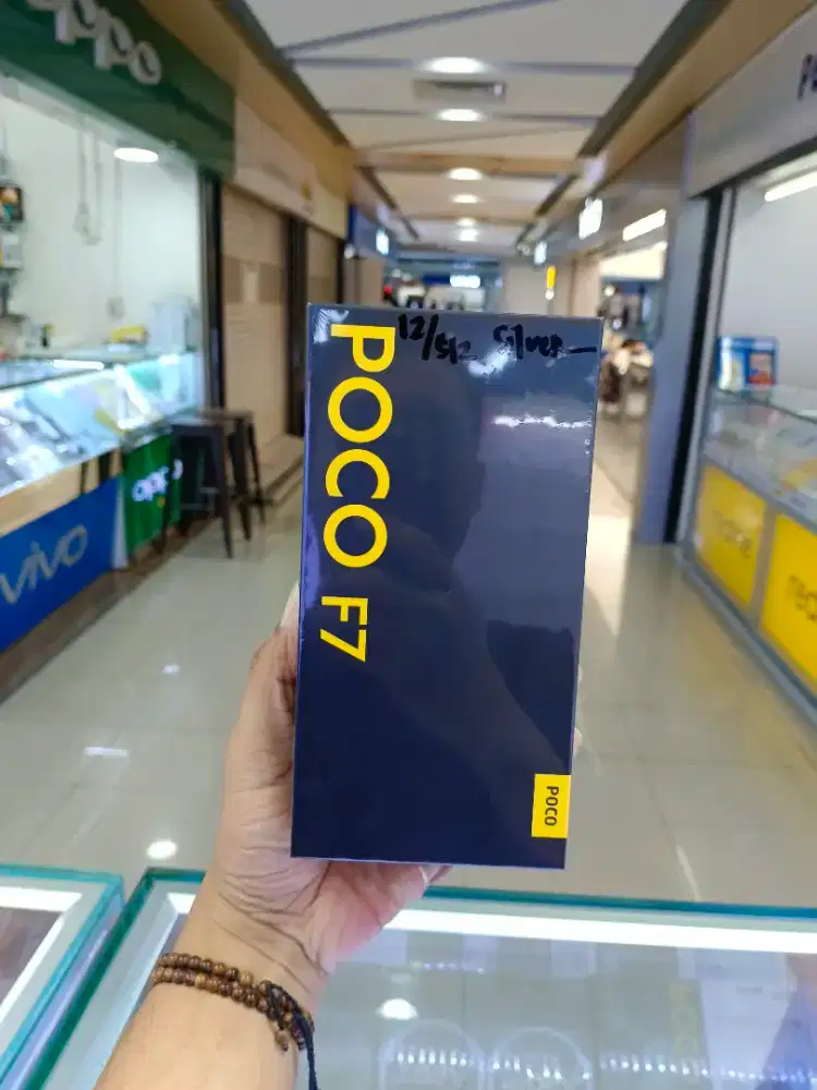 Poco F7 5G 12/512 Silver NEW Garansi Resmi Xiaomi Indonesia 15Bulan