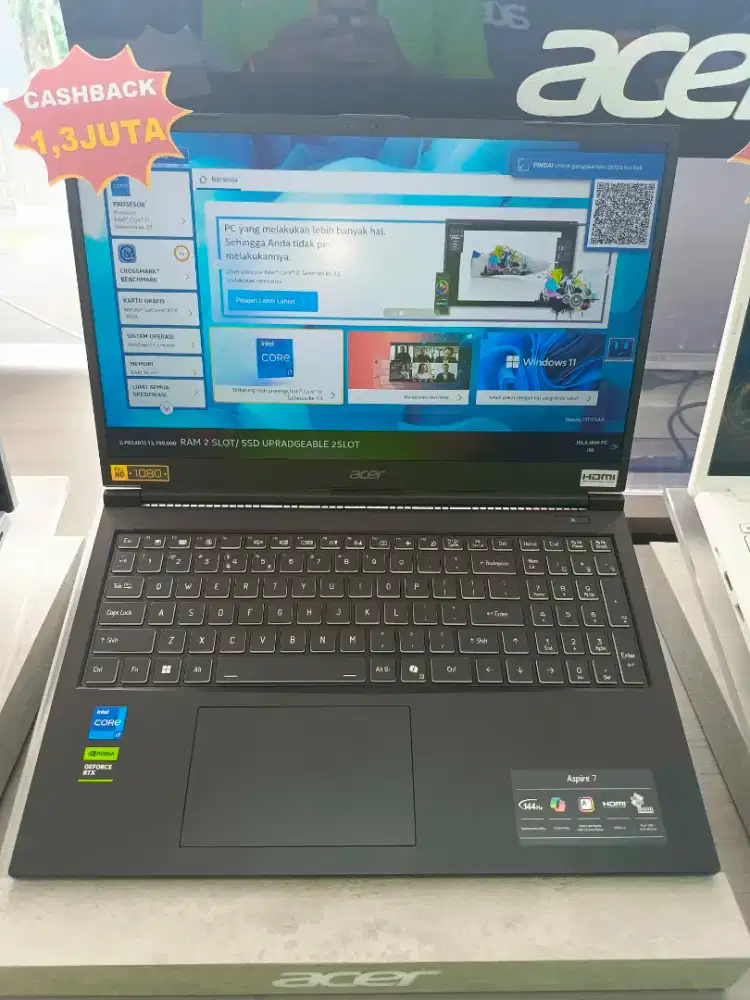 Kredit laptop Acer A715-59G tanpa DP dan ADM free2x angsuran
