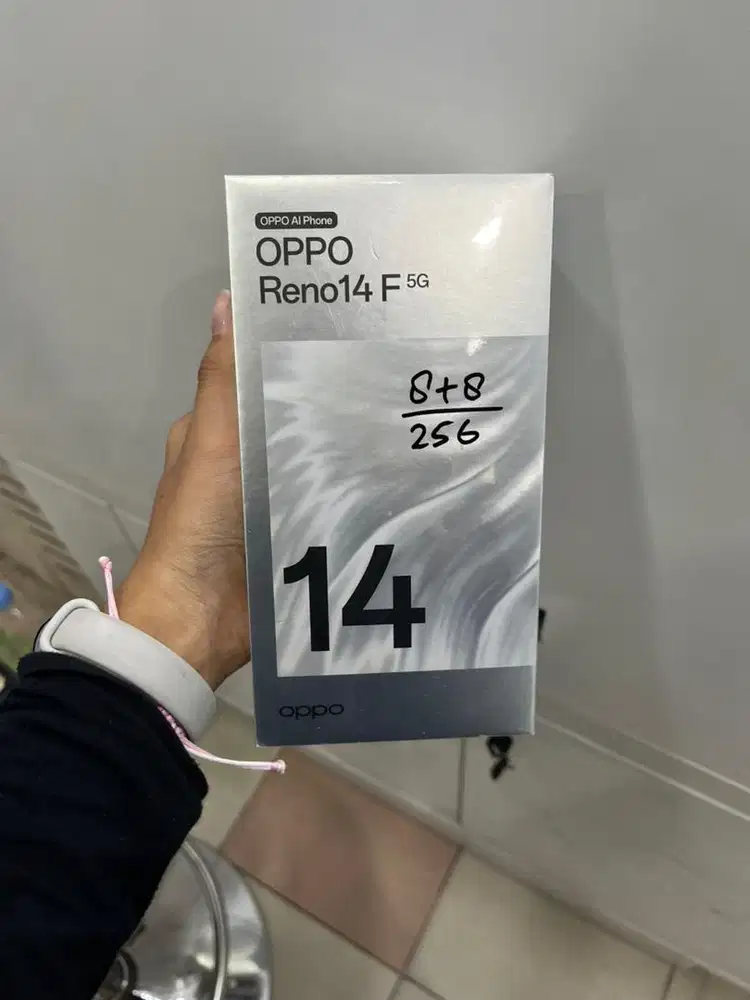 OPPO RENO14F 8+8/256GB BERGARANSI NEW SEGEL