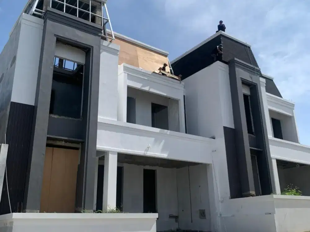 RUMAH MEWAH 2 LANTAI AMERICAN CLASSIC UDARA LINGKUNGAN SEJUK SIAP KPR