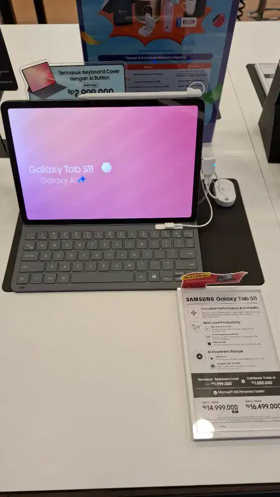 SEFLEKSIBEL ITU CICILAN SAMSUNG TAB S11 5G PAKAI KREDIVO CUKUP KTP