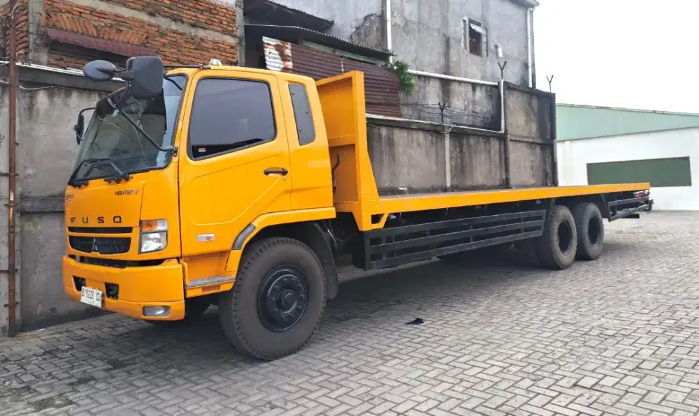 50rbKM+banBARU MURAH Mitsubishi Fuso tronton losbak 2022 load bak los