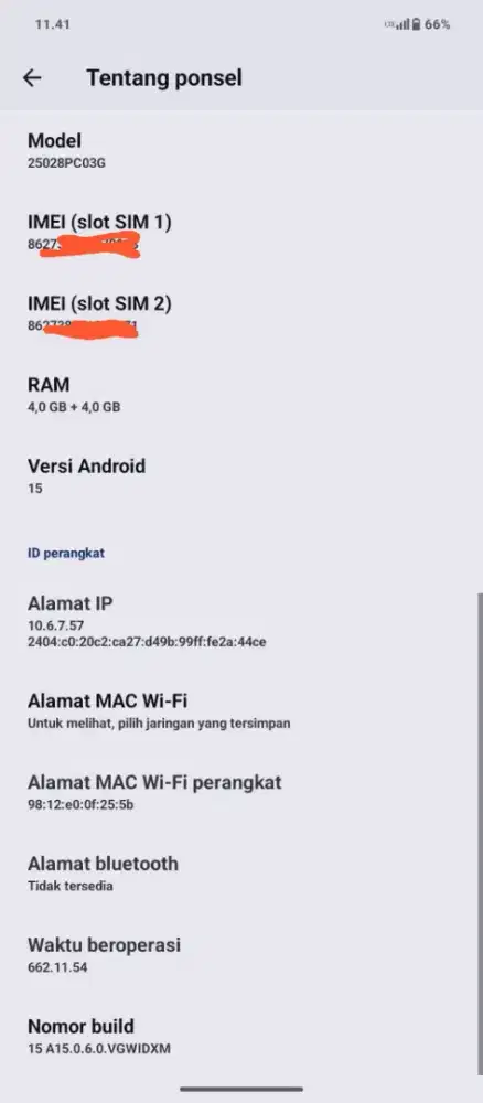 POCO C71 RAM 4+4/128 LIKE NEW