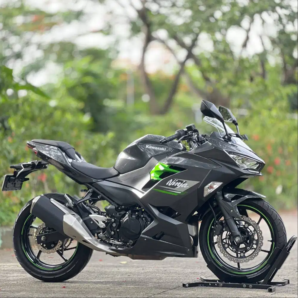 KAWASAKI NEW NINJA 250 FI GREY 2023 KM 3K PAJAK PANJANG SUPER MULUS