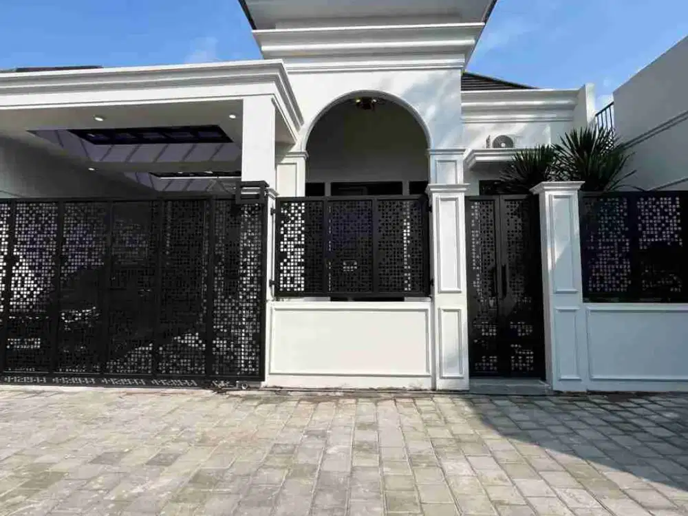 RUMAH MEWAH MODERN FULL FURNISHED DESAIGN AMERICAN CLASSIC DI PURWOMARTANI