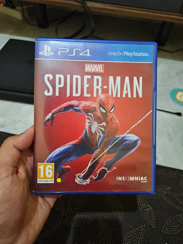 Kaset PS4 Spiderman Like New