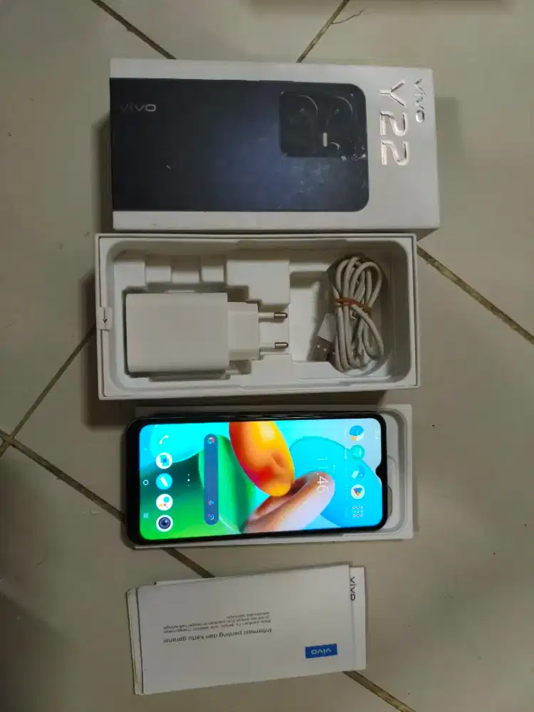 Vivo y22 4/64 fullset
