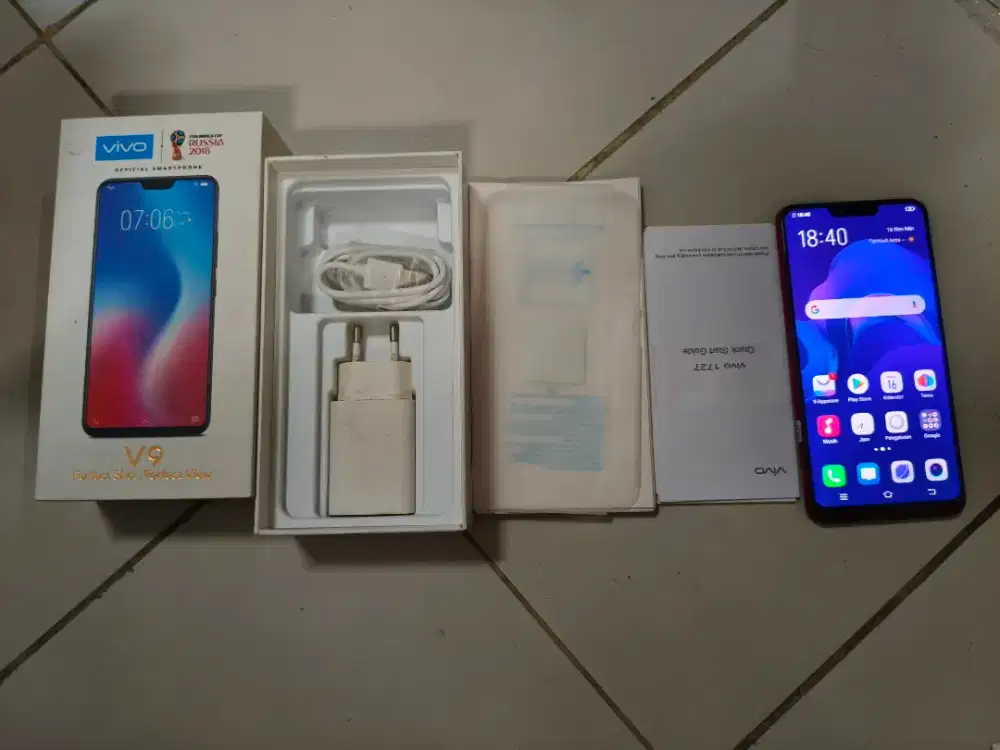 Vivo v9 4/4 fullset