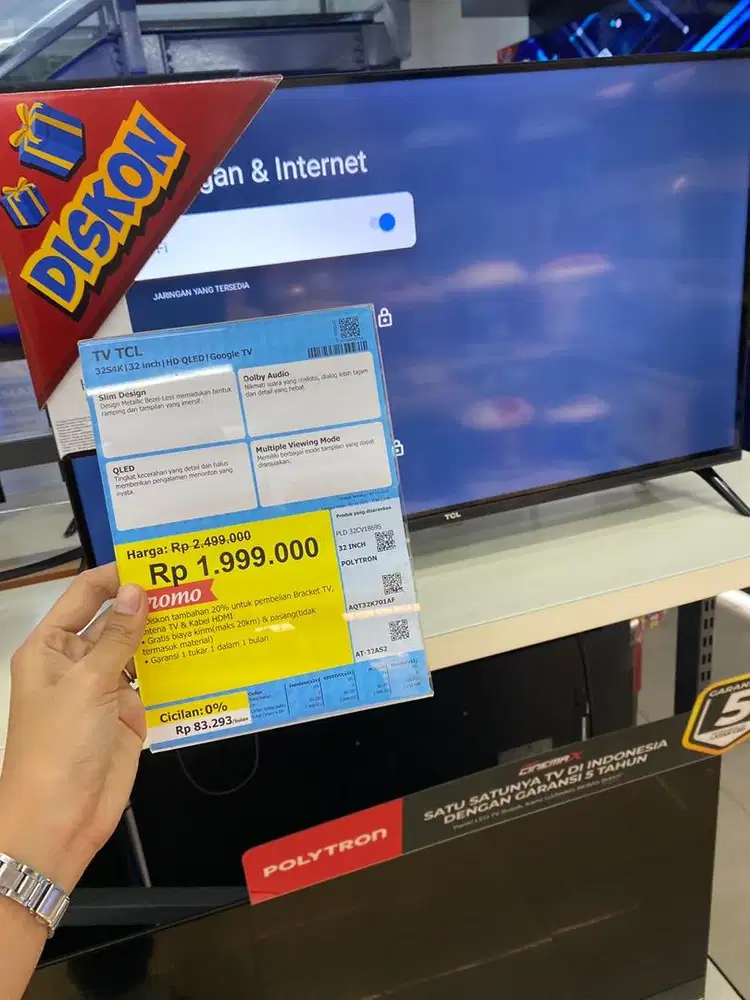 TV MURAH TCL 32 Inch