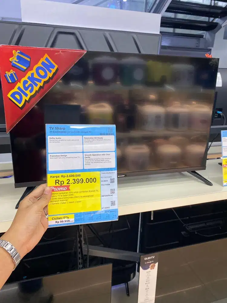 TV MURAH sharp 32 inch