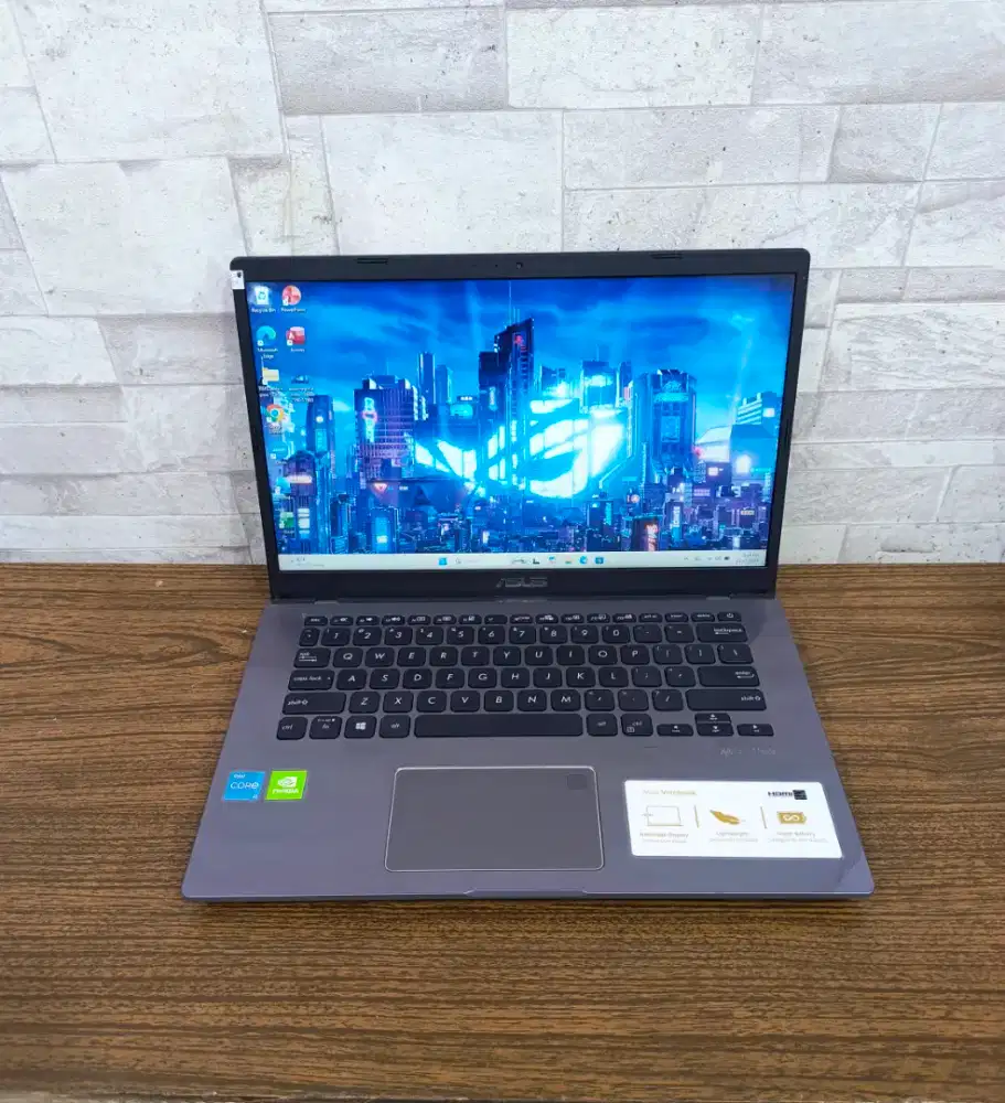 Laptop bekas second asus vivobok Intel core i3 dual vga