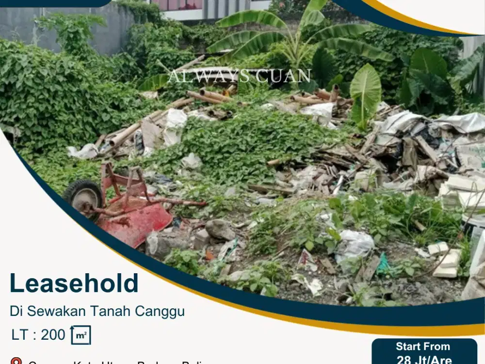 Tanah Di Sewakan Area Canggu