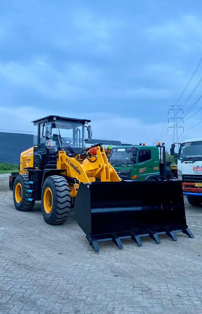 Jual Wheel Loader LONKING 2 Kubik Murah Speck Tambang Setara Komatsu