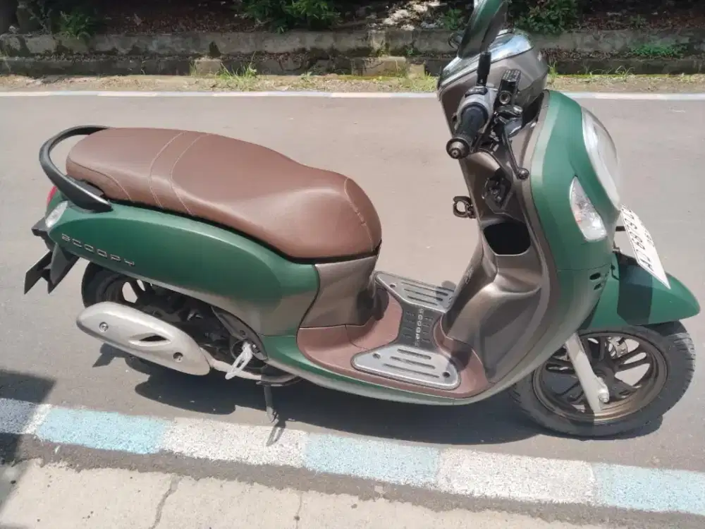 Honda scoopy 2023 type prestige ijo istimewa