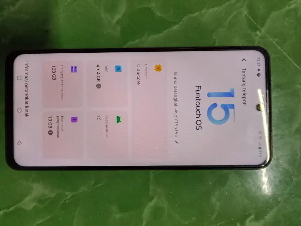 Vivo y19s pro 4+4/128 fullset