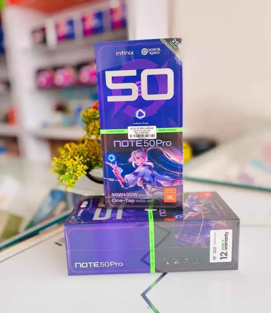 TERMURAH INFINIX NOTE 50 PRO HP GAMING 3 JUTAAN BERGARANSI RESMI