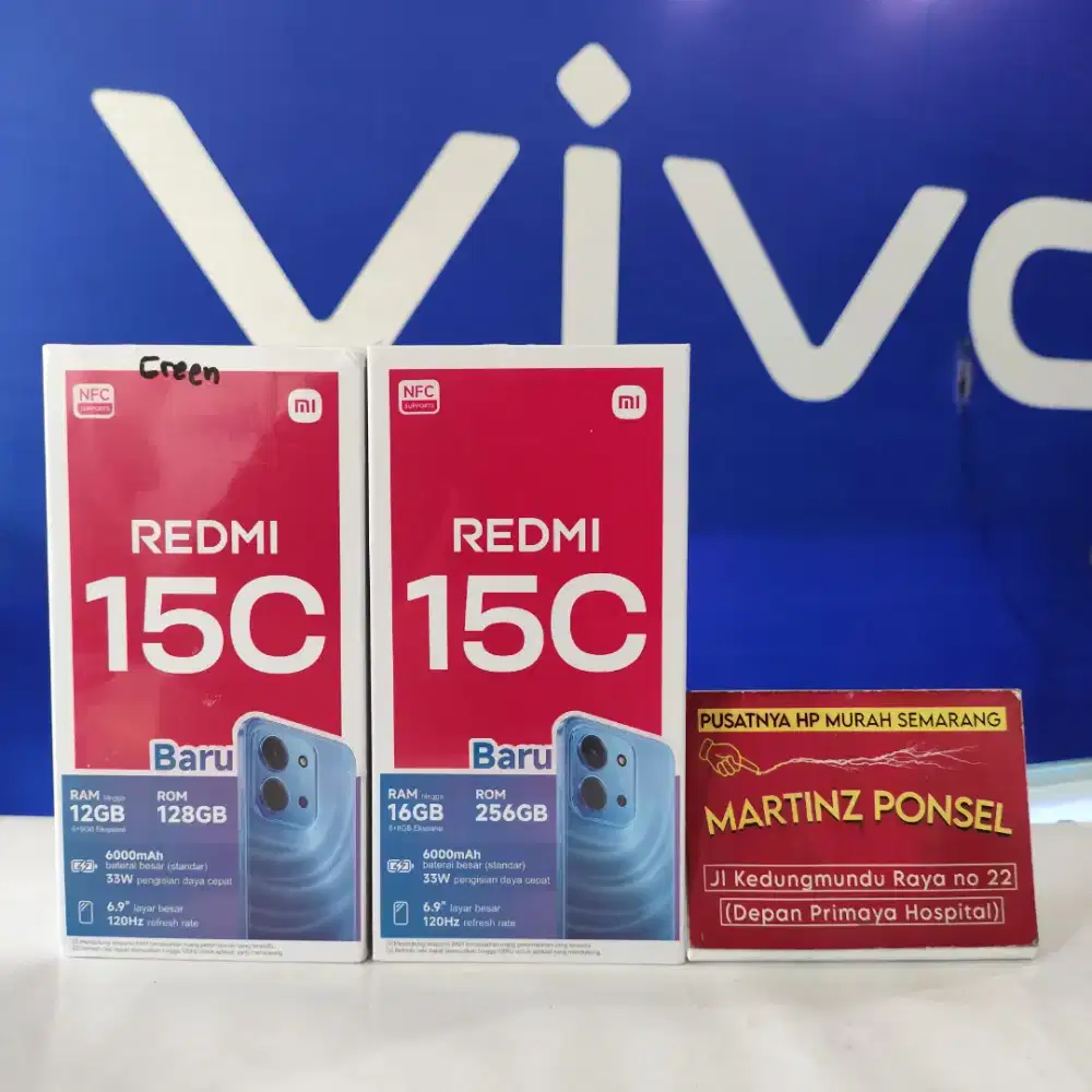 REDMI 15 C 6/128. 8/256 GB NEW