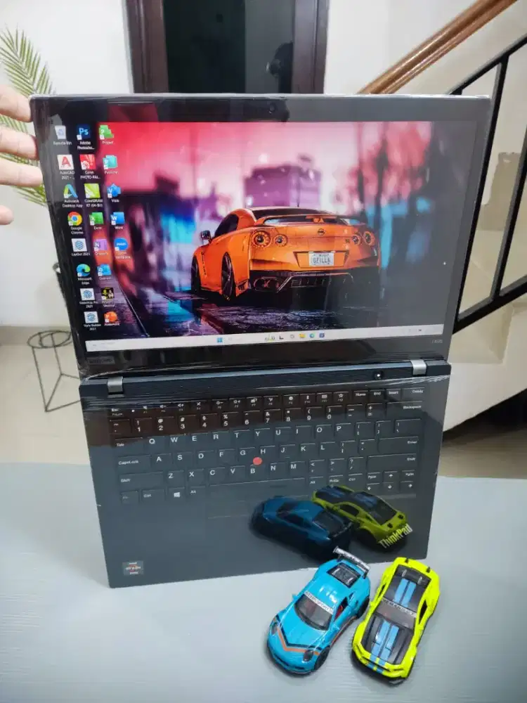 Laptop Design Lenovo T495 Ryzen 5 Ram 16/256gb Ssd Windows 11 Siap COD