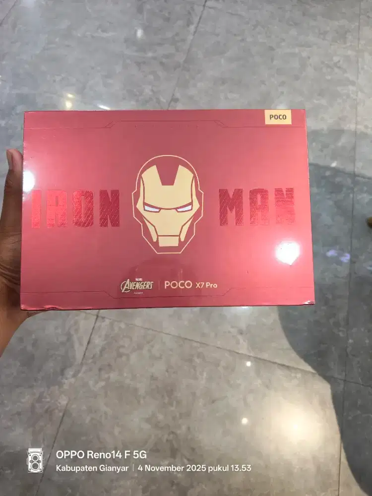 POCO X7 PRO EDISI IRON MAN