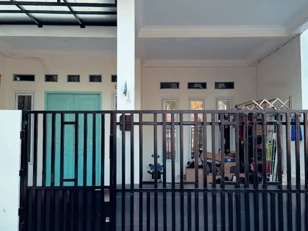 DIJUAL RUMAH SIAP HUNI DALAM CLUSTER DI TAMAN HARAPAN BARU BEKASI KOTA