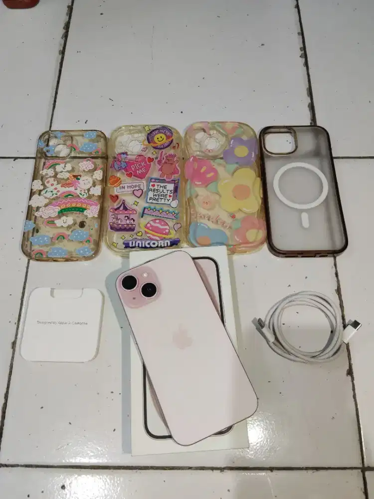 iPhone 15 pink 128gb ibox