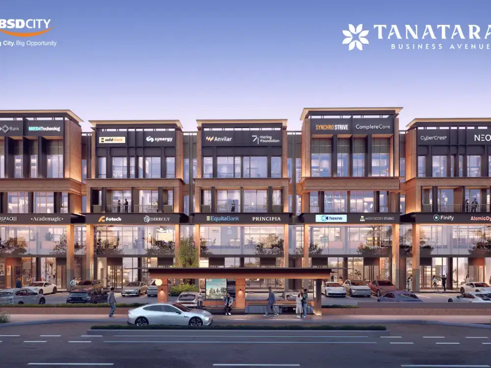 Investasi Komersial Premium BSD – Tanatara Business Avenue