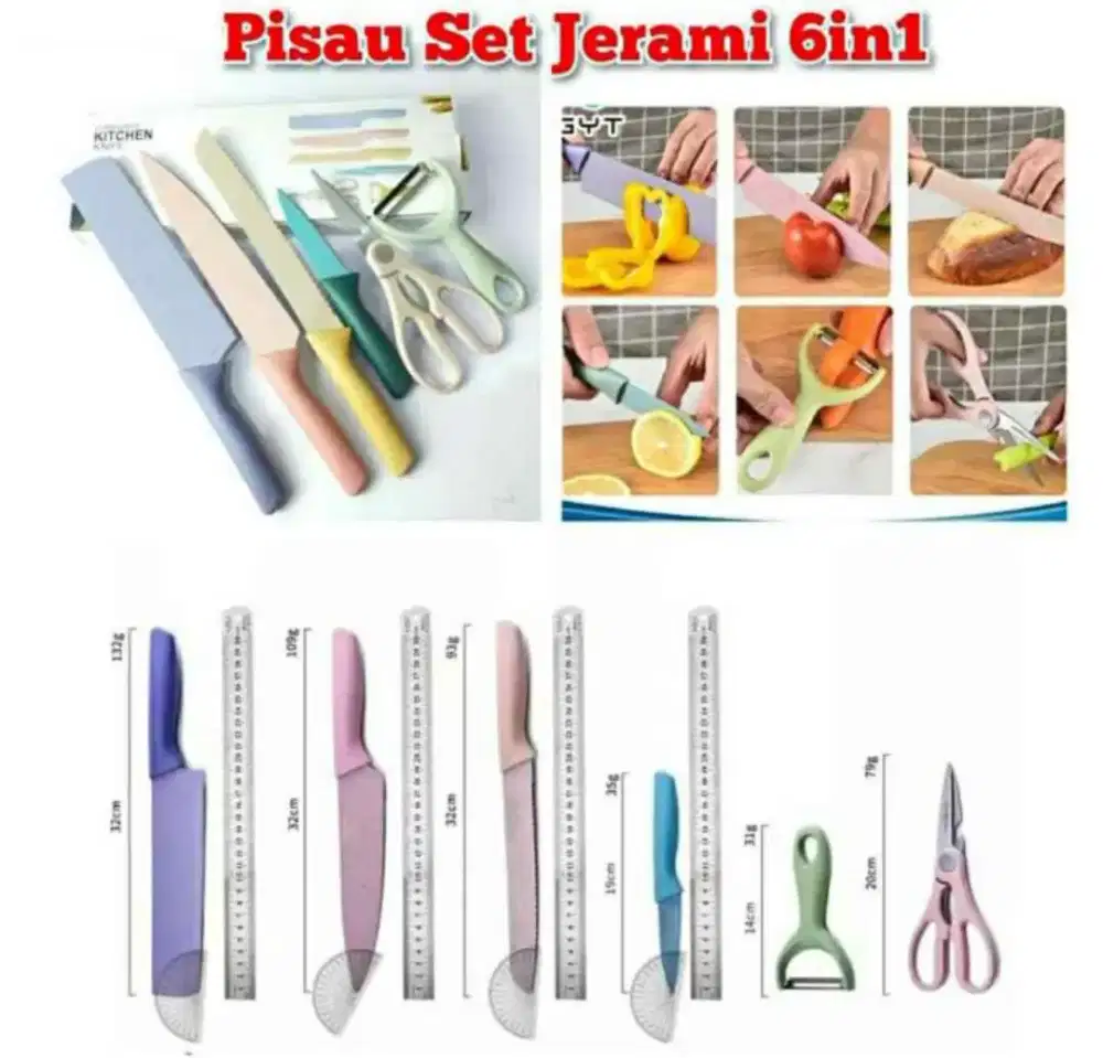 PISAU JERAMI SET MURAH (BARU)