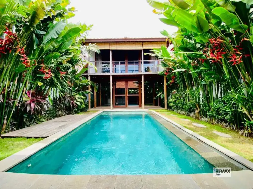 Brand New 2 Bedroom Villa With River & Rice Field Views For Rent In Munggu