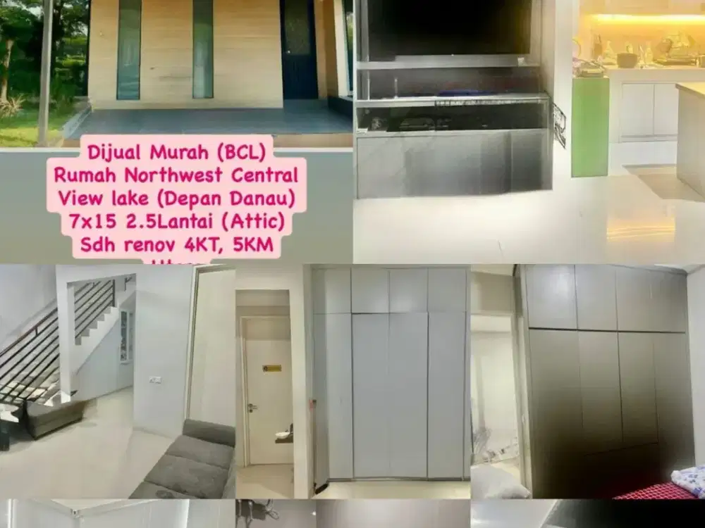 HARUS LAKU BULAN INI! Jual Cepat rumah northwest park citraland