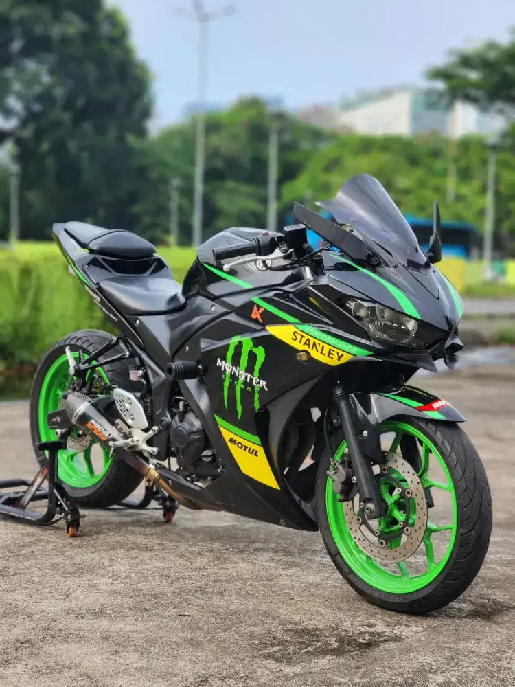 Yamaha R25 With Prosfeed