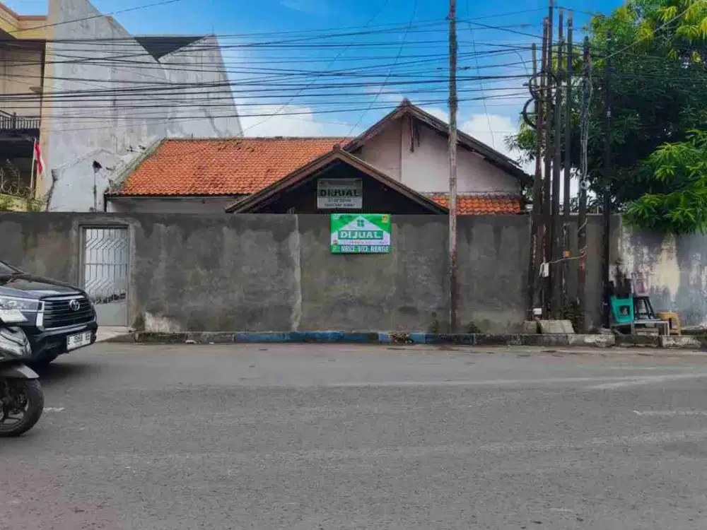 Rumah hitung Tanah lokasi strategis di pusat kuliner kota Cirebon