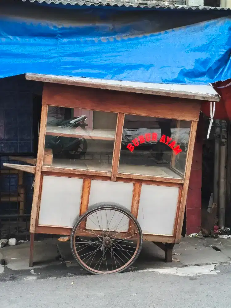 Gerobak bubur ayam
