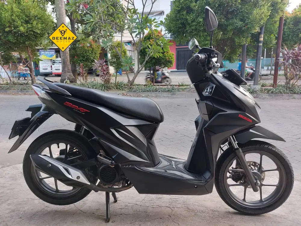 (DP 300 Rb)‼️ Beat Deluxe CBS ISS Hitam 2023 Cash & Kredit