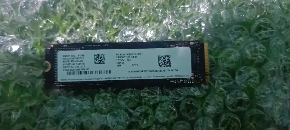 Jual SSD Samsung M.2 NVME 512GB