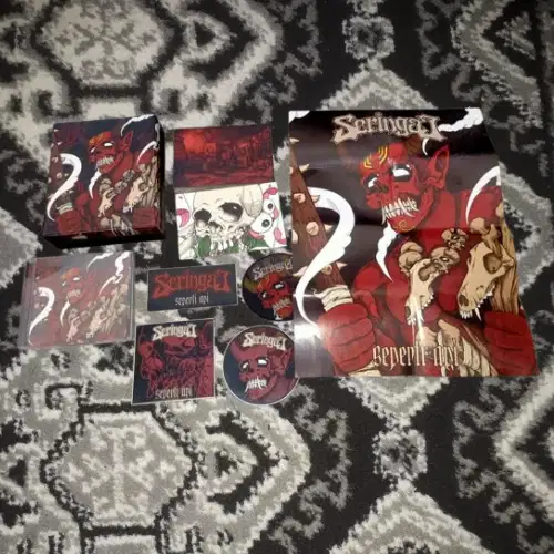 Boxset CD Seringai Seperti Api Demajors dan High Octane Production 201