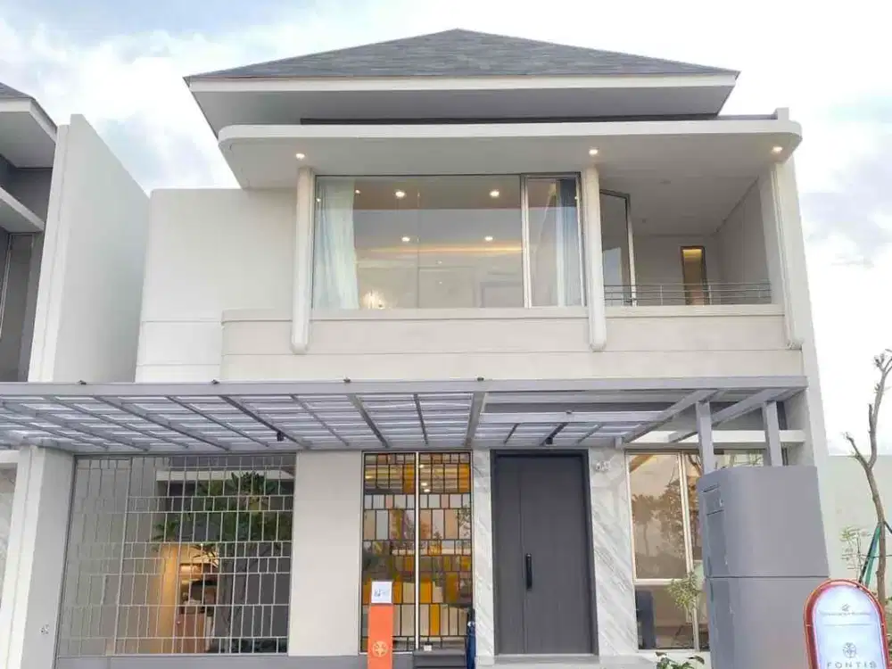Rumah Mewah Hadap Danau Cluster Fontis at Lacovia Citra Garden Serpong