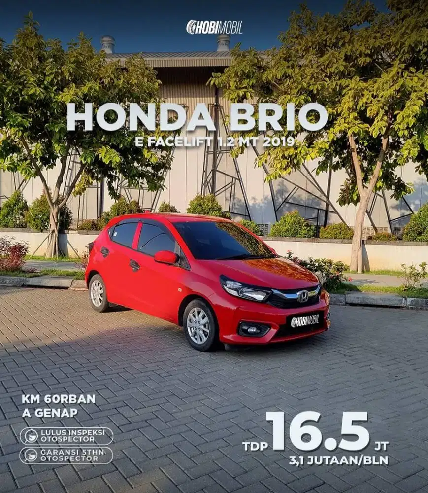 Honda Brio E 1.2 MT 2019