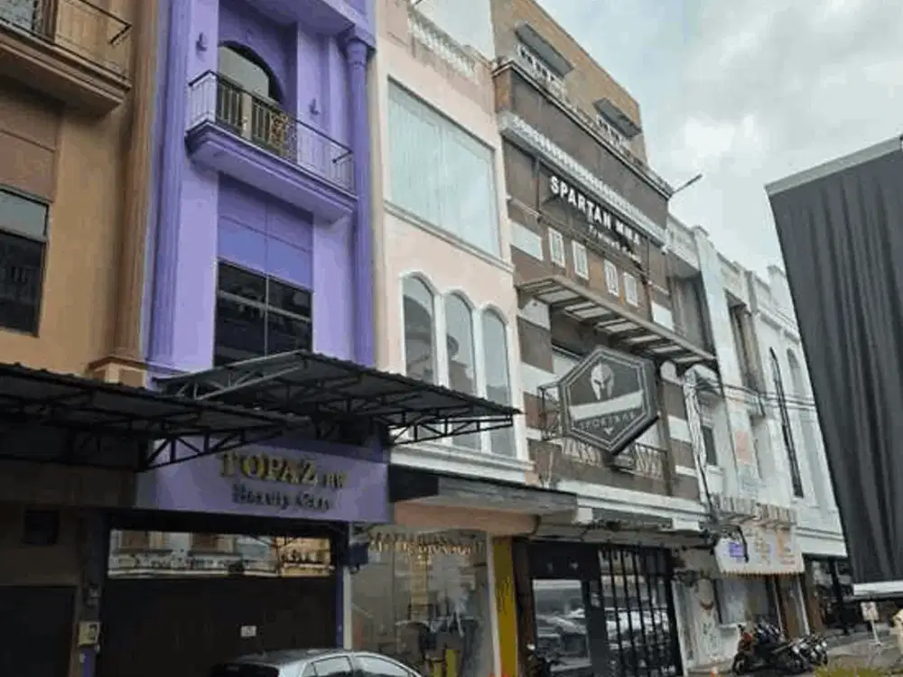 Dijual Ruko Multatuli 4 Lt Cakep Daerah Medan