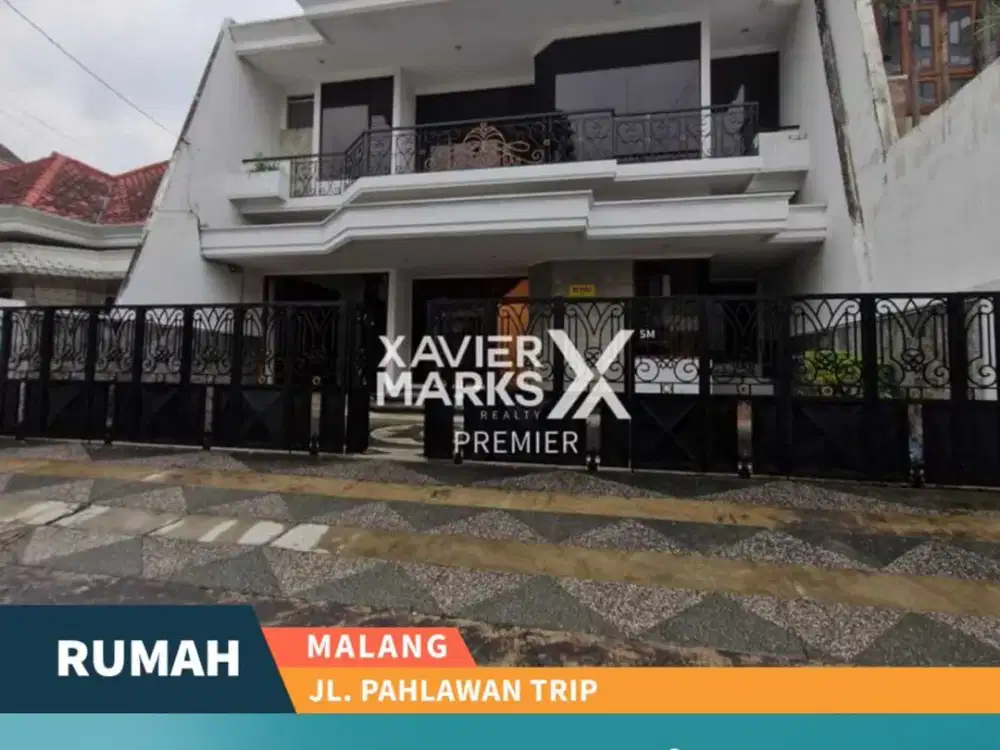 Rumah di Pahlawan Trip Klojen Malang Besar Lokasi Elit Aman 24/7