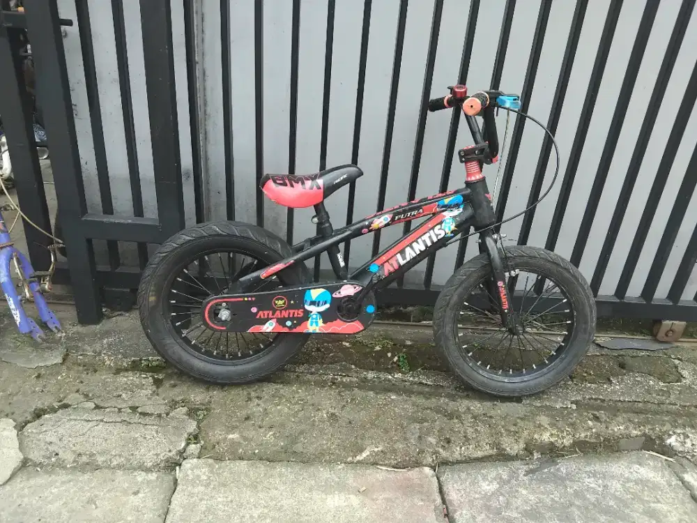 Sepeda anak ukuran 16 siap pakai