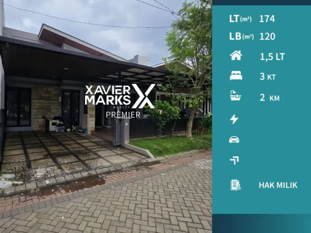 Rumah di Tidar Malang Row Jalan Lebar Bebas Banjir