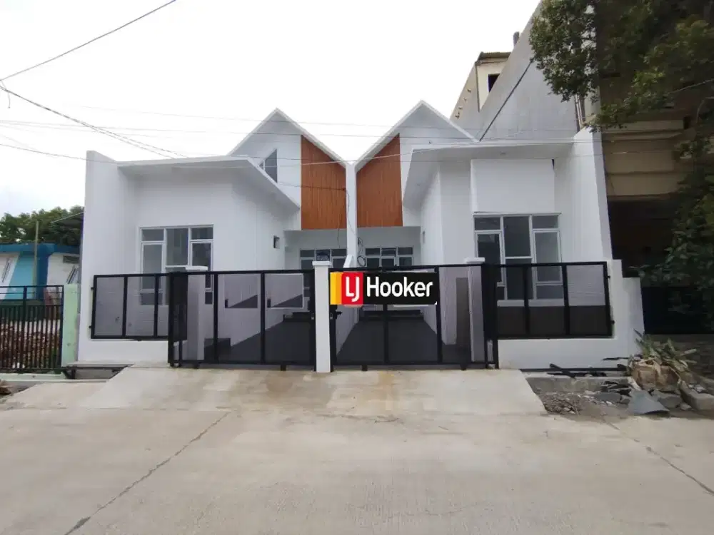 Rumah putih siang huni harapan indah bekasi barat