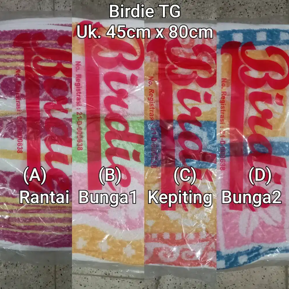 BIRDIE Handuk TG (45cm x 80cm)