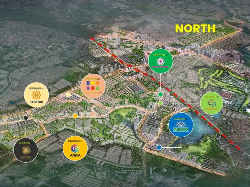 Commercial Eksclusif New Blocks ANIVA Boulevard Studio Loft Hanya 6M dikawasan Termewah