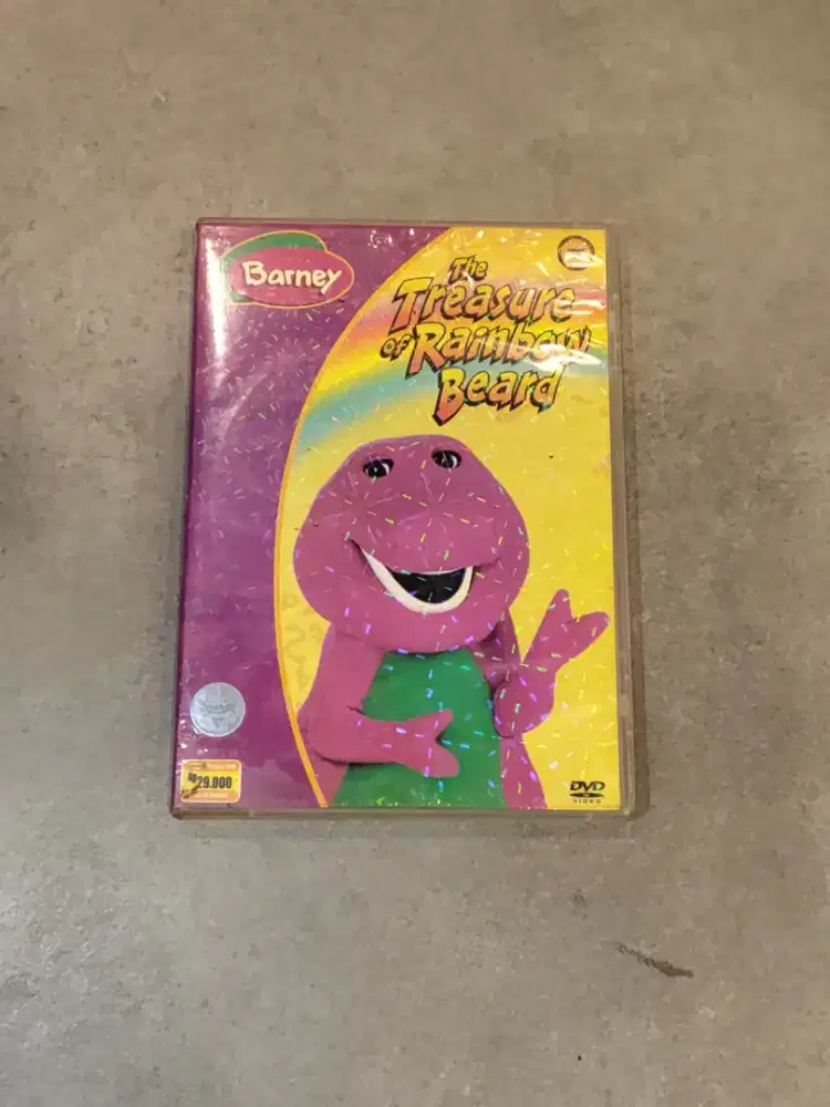 DVD Barney The Treasureof Rainbow Beard - HSC 2025
