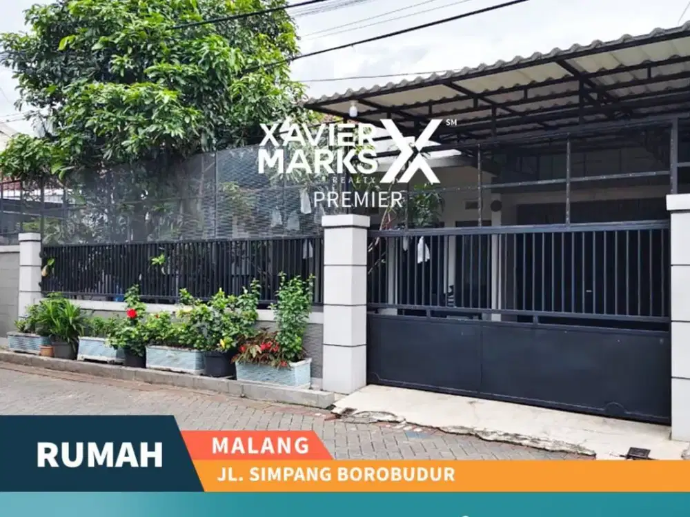 Dijual Murah Rumah Bagus Terawat di Simpang Borobudur Malang