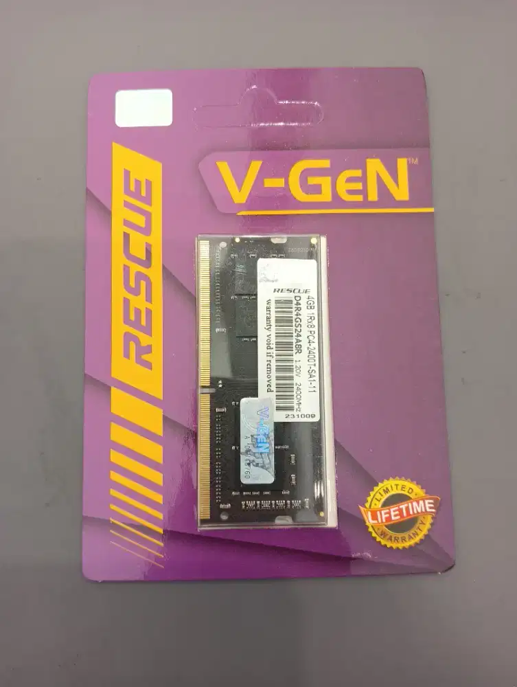 Ram laptop Vgen 4gb
