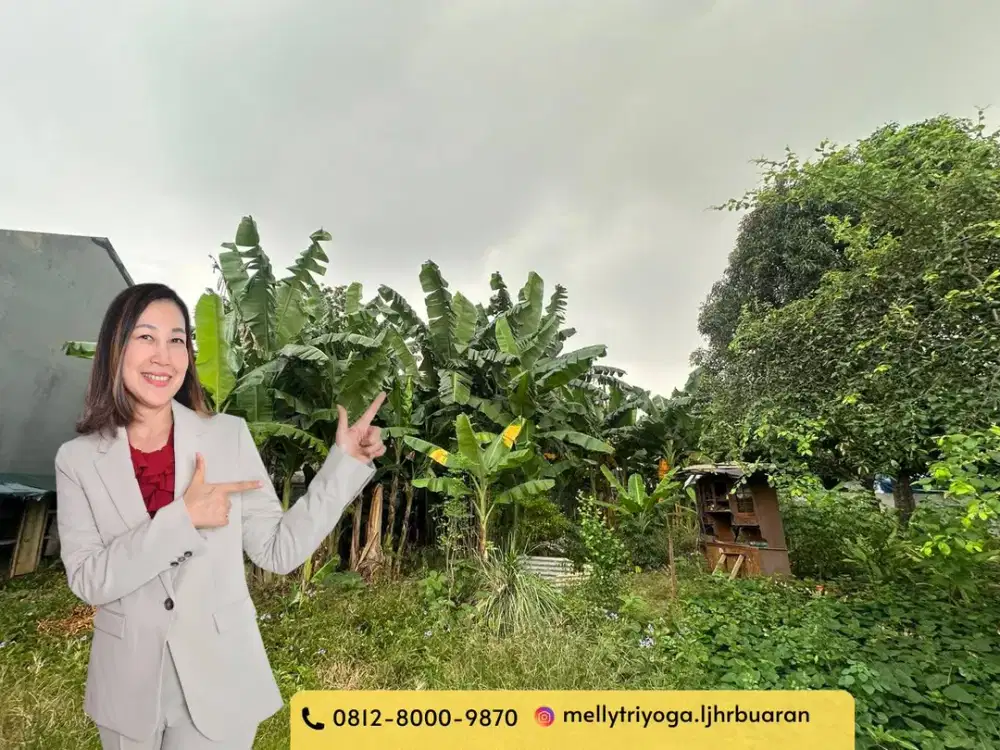 TANAH STRATEGIS KOMPLEK KAV DKI PONDOK KELAPA JAKARTA TIMUR